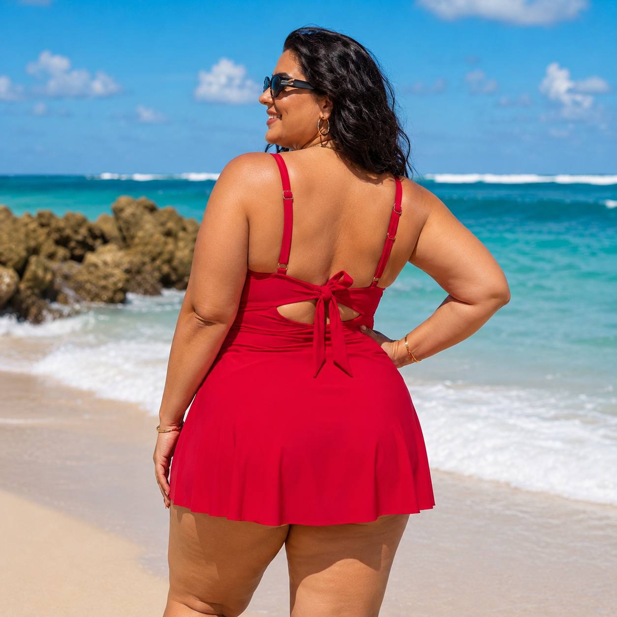 Coral - SwimDress